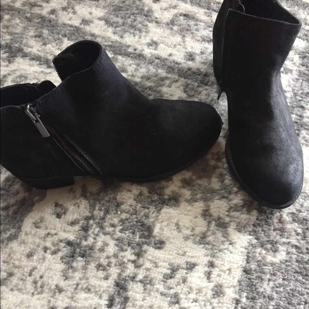 Black Booties NWT